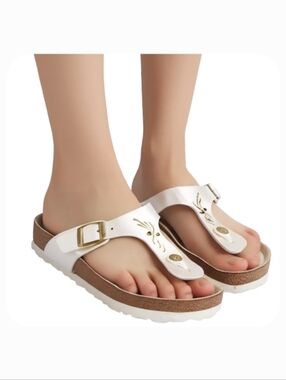 PAPILLIO By Birkenstock Gizeh Embellished Thong Sandals